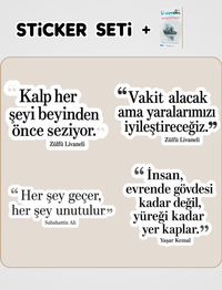 Balıkçı ve Oğlu Kitabı ve Sticker Seti