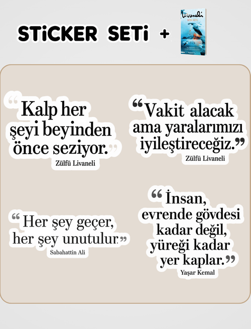 Son Ada Kitabı ve Sticker Seti