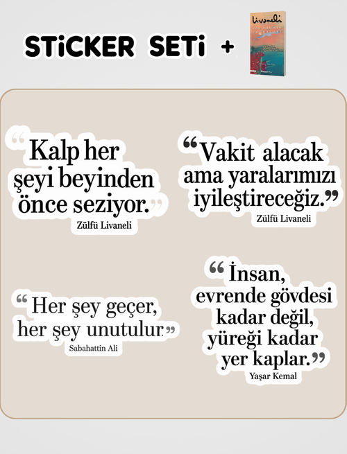 Son Ada'nın Çocukları Kitabı ve Sticker Seti