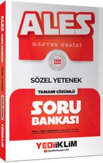 ALES Sözel Yetenek Tamamı Çözümlü Soru Bankası