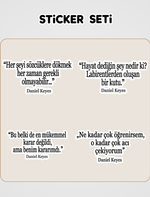 Algernon'a Çiçekler Sticker Seti 9.90 TL - Tıkla ve Keşfet
