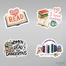 Kitap Aşkı Sticker Seti</span>