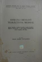 Osmanlı Devleti Teşkilatına Medhal (Kod:13-Z-188)
