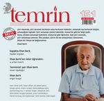 Temrin İki Aylık Edebiyat Dergisi Sayı:151 Eylül-Ekim 2026