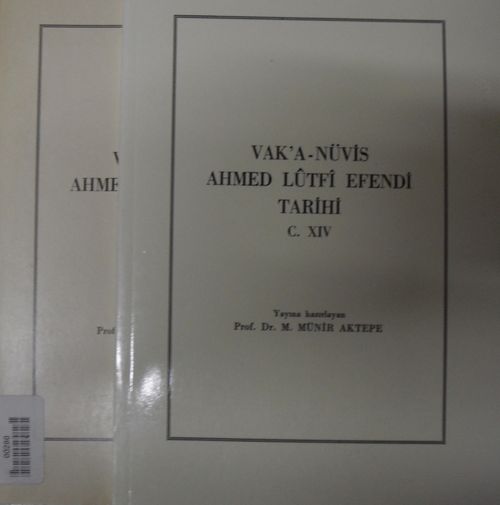 Vak'a-Nüvis Ahmed Lütfi Efendi Tarihi / C. XII- XIV (2 Cilt) / 4-C-14
