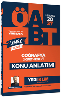 2027 MEB AGS ÖABT Cemre Serisi Coğrafya Öğretmenliği Konu Anlatımı