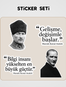 Atatürk Sticker Seti 9.90 TL - Tıkla ve Keşfet
