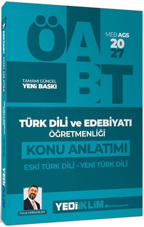 2027 MEB AGS ÖABT Türk Dili ve Edebiyatı Öğretmenliği Eski Türk Dili Yeni Türk Dili Konu Anlatımı