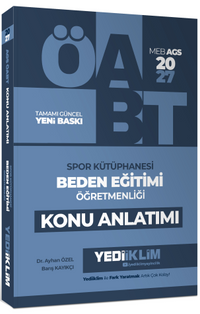 2027 MEB AGS ÖABT Spor Kütüphanesi Beden Eğitimi Öğretmenliği Konu Anlatımı