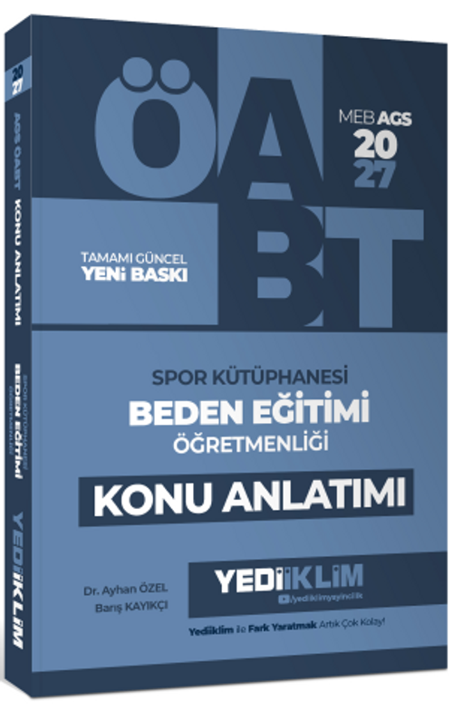 2027 MEB AGS ÖABT Spor Kütüphanesi Beden Eğitimi Öğretmenliği Konu Anlatımı