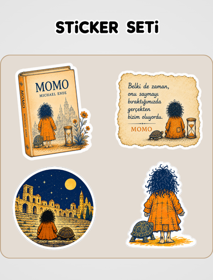 Momo Sticker Seti 9.90 TL - Tıkla ve Keşfet