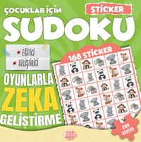 Çocuklar İçin Sudoku / Sticker Hediyeli Zor Seviye 2