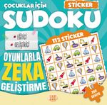 Çocuklar İçin Sudoku / Sticker Hediyeli Zor Seviye 1