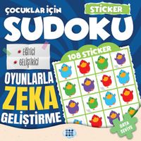 Çocuklar İçin Sudoku / Sticker Hediyeli Orta Seviye 3