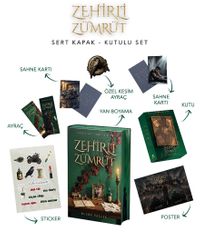 Zehirli Zümrüt (Yan Boyamalı Kutulu Set)