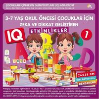 3-4-5-6-7 Yaş Çocuklar İçin IQ Zekâ ve Dikkat Geliştiren Akıl Oyunları Etkinlikleri