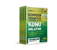 PAEM Komiser Yardımcılığı ve Rütbe Terfi Sınavlarına Hazırlık Konu Anlatımı Seti 4 Modül