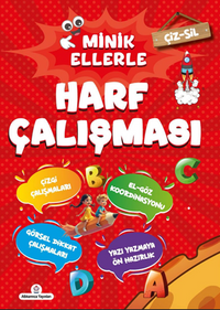 Minik Ellerle Çiz-Sil Harf Çalışması