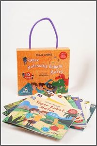 Süper Matematik Robotu Matro 1. Sınıf Etkinlikli Matematik Hikayeleri Eğitim Seti (10 Kitap)