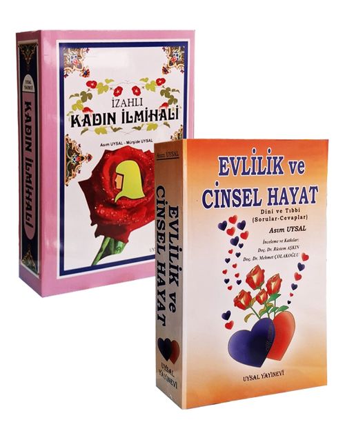 Evlilik ve Mutluluk Seti (2 Kitap Karton Kapak) Evlilik ve Cinsel Hayat - İzahlı Kadın İlmihali