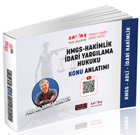 Adli-İdari Hakimlik HMGS İdari Yargılama Hukuku Konu Anlatımı
