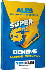 2027 ALES Tamamı Çözümlü Süper 5'li Deneme