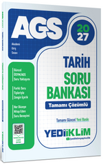 2027 MEB AGS Tarih Tamamı Çözümlü Soru Bankası