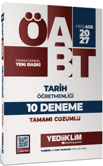 2027 MEB AGS ÖABT Tarih Öğretmenliği Tamamı Çözümlü 10 Deneme Sınavı