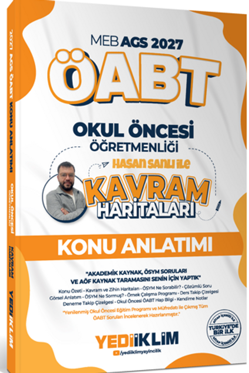 2027 MEB AGS ÖABT Kavram Haritaları ile Okul Öncesi Öğretmenliği Konu Anlatımı