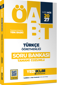 2027 MEB AGS ÖABT Türkçe Öğretmenliği Tamamı Çözümlü Soru Bankası