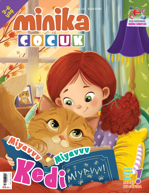 Minika Çocuk Aylık Çocuk Dergisi Sayı:117 Eylül 2026