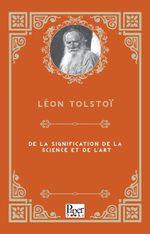 De La Signification De La Science Et De L'art