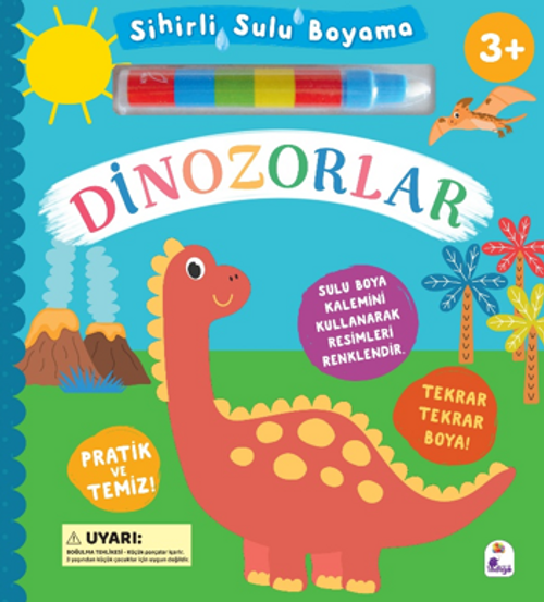 Sihirli Sulu Boyama / Dinozorlar