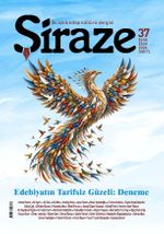 Şiraze İki Aylık Kitap Kültürü Dergisi Sayı: 37 Eylül-Ekim 2026