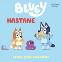 Bluey / Hastane (Bastır Çıkar Oyna Kitabı)