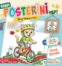 Sevimli Sporcular / Kendi Posterini Yap Boya Kopart As