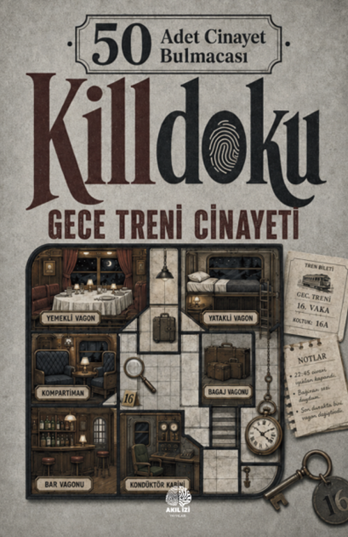 50 Cinayet Bulmacası Killdoku / Gece Treni Cinayeti