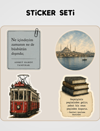 Saatleri Ayarlama Enstitüsü Sticker Seti 9.90 TL - Tıkla ve Keşfet
