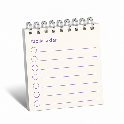 Mor Yapılacaklar Notluk