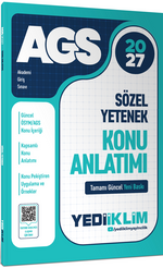 2027 MEB AGS Sözel  Yetenek Konu Anlatımı