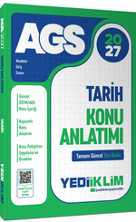 2027 MEB AGS Tarih Konu Anlatımı