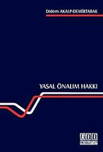 Yasal Önalım Hakkı