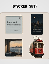 Tutunamayanlar Sticker Seti 9.90 TL - Tıkla ve Keşfet