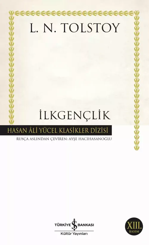 İlkgençlik (Karton Kapak)