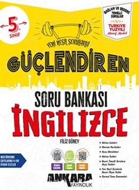 5. Sınıf Güçlendiren İngilizce Soru Bankası (Video Çözümlü)