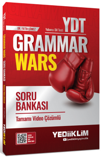 YDT Grammar Wars Tamamı Video Çözümlü Soru Bankası