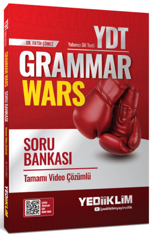 YDT Grammar Wars Tamamı Video Çözümlü Soru Bankası