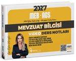 2027 MEB-AGS Mevzuat Bilgisi Video Ders Notları