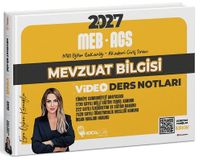2027 MEB-AGS Mevzuat Bilgisi Video Ders Notları