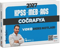 2027 KPSS MEB-AGS Coğrafya Video Ders Notları